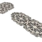Alanur Home ST210159KR Şebboy Lazer Kesim İkili Banyo Takımı