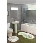 Alanur Home ST210FG411KR Gardenya Lazer Kesim İkili Banyo Takımı
