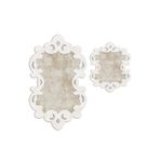 Alanur Home ST210FG416KR Papatya Lazer Kesim İkili Banyo Takımı