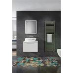 Alanur Home ST210FG421MV Hanımeli Lazer Kesim İkili Banyo Takımı