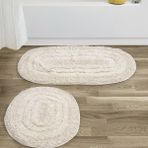Alanur Home Trio Bukle & Cotton 2'li Paspas Krem