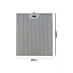 Alanya Yedek Parça 00431222 Davlumbaz Filtresi 250X300 Mm Beko, Bosch, Franke, 25X30 Cm 9189387004 B5