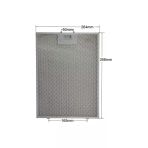 Alanya Yedek Parça 265X359 Mm Davlumbaz Aspiratör Metal Yağ Filtresi 00703451 L1
