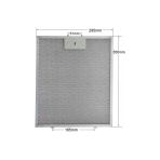 Alanya Yedek Parça 348X295 Davlumbaz Metal Filtre - 350X300, 00703537 Bosch, Neff, Siemens 703537 K4
