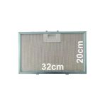 Alanya Yedek Parça Aspiratör Davlumbaz Metal Yağ Filtresi 320X200 Mm - 11010164, 20X32, 3Bc585gb, 3Bc585gn F10