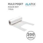 Alapak Rulo Poşet Küçük Boy 200'lü