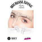 alaraycosmetics Kaş Ölçüm Cetveli Kalıcı Makyaj Ve Microbladıng Uygulama 2 Adet
