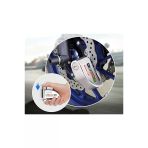 Alarmlı Disk Kilidi | Çelik Gövde | Yüksek Ses | Pro Shock Sensör [Krom]