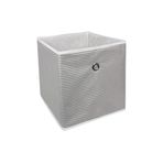 Alas Çok Amaçlı Raf Organizer Saklama Kutusu 30 x 30 x 30 cm - Gri