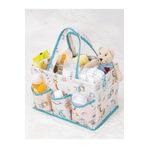 alas ev tekstil Alas Baby Bakım Çantası 30x20x21cm Mavi