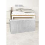 Alas Home Mega Yorgan Hurcu 80X40X30 - Gri - Beyaz