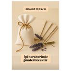 ALASEREN Bez Kese Ham Bez Natural 10*15 Cm 30 Lu Takı,sabun,lavanta Vs Kese Bej Renk Düğün,nikah,kına Gecesi