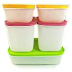 Alaska Set 5'li ( Derin Dondurucu Için ) 1,1l (2) +1,0l + 450ML (2)