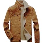 Alaska The Last Frontier R.lion Çocuk Kürklü Kot Mont Premium Denim -- Açık Camel-- - 15 Yaş