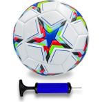 Alastor Ala Store Şampiyonlar Ligi Pompalı Sert Zemin Halı Saha Futbol Topu No:5 Futbol Topu - Beyaz - Lacivert - Kırmızı