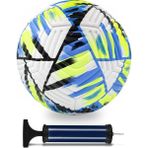 Alastor Futbol Topu Sert Zemin Halı Saha Çim Saha Futbol Topu No:5 - Beyaz - Sarı - Lacivert