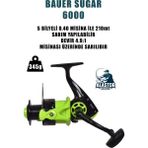 Alastor Olta Makinesi Sugar 6000 Olta Makarası 5 Bilyeli 9 kg Drag Gücü Olta Makinası