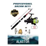 Alastor Profosyonel Sazan Olta Takımı Sazan Olta Seti Makineli Olta 240 Kamış Makinelı Olta