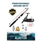 Alastor Profosyonel Sazan Olta Takımı Sazan Olta Seti Makineli Olta Seti 210 Kamış Makineli Olta