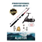 Alastor Profosyonel Sazan Olta Takımı Sazan Olta Seti Makineli Olta Seti 270 Kamış Makinelı Olta