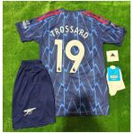 Alaturka Mix 2026 Arsenal Leandro Trossard Yeni Sezon Deplasman Lacivert Çocuk Forması 4’lü Set - 11 - 12 Yaş