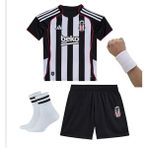 Alaturka Mix 2026 Beşiktâş' Yeni Sezon Iç Saha Parçalı Çocuk Forması 4'lü Set - 5 - 6 Yaş - Beyaz