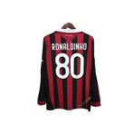 Alaturka Mix Ac Milan 2009 İç Saha Şampiyonlar Ligi Ronaldinho Uzun Kol Maç Forması
