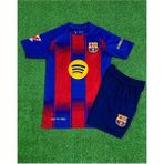Alaturka Mix Barcelona 2025/26 Yeni Sezon Lamine Yamal Iç Saha Çocuk Forması 2'li Set - 5 - 6 Yaş - Siyah