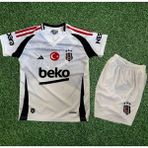 Alaturka Mix BEŞIKTAŞ./.2024/2025 Yeni Sezon.\\alternatif Beyaz Kısa Kol Çocuk Forma - 13 Yaş