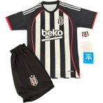 Alaturka Mix Beşiktaş 2026 Yeni Sezon Iç Saha Çubuklu # Isimsiz # Çocuk Forması 4lü Set - 9 - 10 Yaş - Siyah