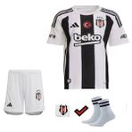 Alaturka Mix Beşiktâş' 2024/25 Isimsiz Iç Saha Parçalı Çocuk Forması 4'lü Set - 5 - 6 Yaş - Beyaz