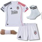Alaturka Mix Beşiktâş' 2025/2026 Yeni Sezon Deplasman Beyaz Çocuk Forması 4'lü Set - 5 - 6 Yaş