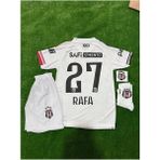 Alaturka Mix Beşiktâş' 2026 Yeni Sezon Rafâ Silvâ Deplasman Beyaz Çocuk Forması 4'lü Set - 9 - 10 Yaş