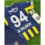 Alaturka Mix Fe.ner.bah'çe 2025/2026 Talisca 94// Yeni Sezon Çubuklu 4’lü Çocuk Forması - 11 - 12 Yaş - Sarı