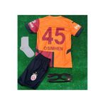 Alaturka Mix GS Galatâsarây/ Victor Osimhên-45 2025 yeni Sezon İç Saha Futbol Çocuk Forması maske bileklik hediy