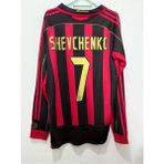 Alaturka Mix Milan 2006 Shevcenko 7 Kırmızı Uzun Kol Eefsane Taraftar Forması - 2XL