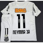Alaturka Mix Neymar J.r. 2024-25 Yeni Sezonu Santos Fc Çocuk Forması 4'lü Set - 7 - 9 Yaş - Beyaz