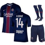 Alaturka Mix Psg 2026 Désiré Doué Yeni Sezon Iç Saha Çocuk Forması 4'lü Set - 9 - 10 Yaş - Lacivert