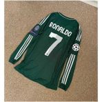 Alaturka Mix R.e.a.l M.a.d.r.i.d 2012/13 Sezonu Cristiano Ronaldo Uzun Kol Özel Nostalji Forması (Green) - Yeşil