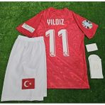 Alaturka Mix Türkiye Yeni Sezon 2026 #11 Kenan Yıldız Kırmızı Çocuk Forması 4 Lü Set - 11 - 12 Yaş