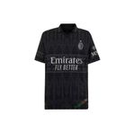 Alaturka Mix Yeni Sezon Ac Milan 2024 Fourth X Pleasures Siyah Player Versiyon Forması