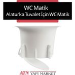 Alaturka Tuvalet Için Wc Matik Kabı – Yer Tipi Tuvalet Haznesi – Wc Aparatı – Plastik Wc Matik