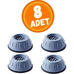 Alay Toys 8 Adet Çamaşır Makinesi Titreşim Engelleyici Stoper ve Mobilya Yükseltici Takoz