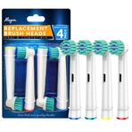 Alayna Oral B Hassas Diş Eti Bakımı Elektrikli Diş Fırçası Başlıkları ile Uyumlu Yedek Fırça Başlıkları - 4'lü Genel Hassas Fırçalı Pk - Oral-b Braun 7000, Pro 1000, 9600, 500, 3000, 8000 Clean ile uyumludur