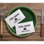 Alazpack 2000 Adet Özel Baskılı Tek Kullanımlık Islak Mendil Çift Taraf Baskı