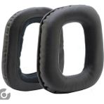 Alazpay Logitech G930 G430 F450 G432 G332 G231 G230 Uyumlu Kulaklık Sünger Yastığı Pedi - Siyah