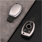 Alazpay Mercedes A B C E S G Serisi Gl Gla Glc Cla Cls Amg W212 W205 W204 Titan Gri Tpu Anahtar Kılıfı