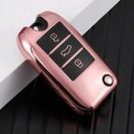 Alazpay Mg Mg3 Mg5 Mg6 Mg7 Mg Zs Gt Gs Roewe Rx5 350 360 750 Parlak Tpu Anahtar Kılıfı (1 Adet) - Rose