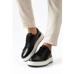 Alba Bej Hakiki Deri Erkek Sneaker