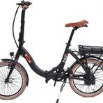 Alba Fold E Std Katlanir Elektrikli Bisiklet Lcd Gosterge 36V 7,8Ah Batarya Md Fren Siyah